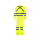 Buzo Poplin Amarillo Fluor Dob.Cinta XL
