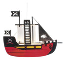 Lampara Colgante Barco Pirata Plastico Multicolor
