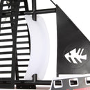 Lampara Colgante Barco Pirata Plastico Multicolor