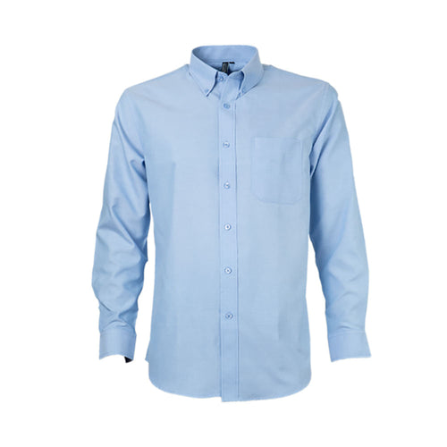Camisa Oxford M/Larga Bol Cel XXL