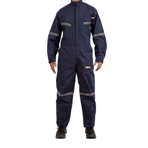 Overol Alaska Canvas Mt con Cinta Azul S