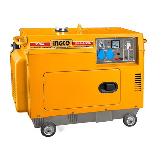 GENERADOR DIESEL SILENCIOSO CON ATS 5,0KW INGCO GSE50001.1