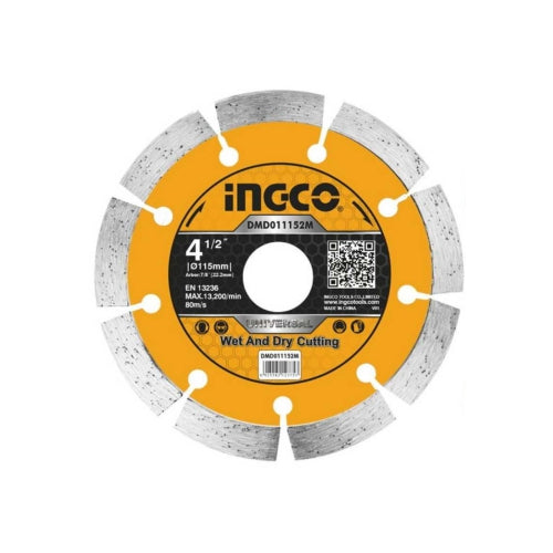 DISCO DIAMANTADO SEGMENTADO 115X22MM 4 1/2