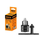 SET MANDRIL CON LLAVE 2 PIEZAS 13MM INGCO KC1301