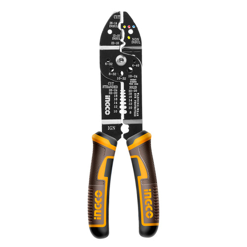 Alicate Terminales 215Mm/8,5" Ingco Hwsp851