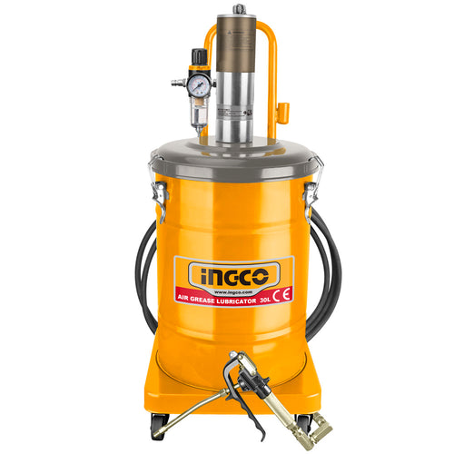 ENGRASADORA INDUSTRIAL NEUMATICA 30LT INGCO AGL02301