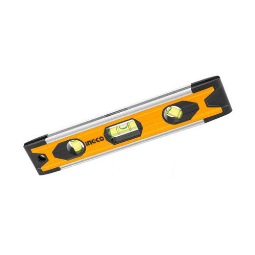 NIVEL DE 3 BURBUJAS MINI 22,5CM INGCO HMSL01030