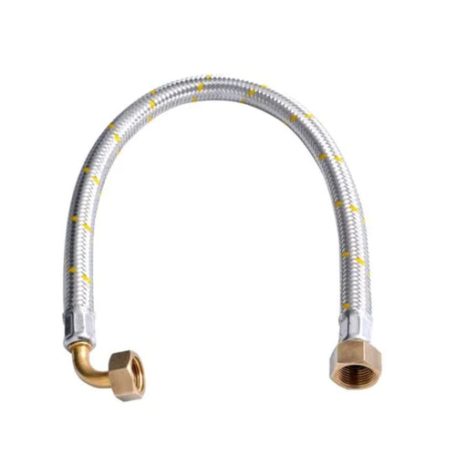 Flexible de Gas HI-HI 1/2" 60cms Conexion Curva - Nibsa