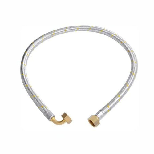 Flexible de Gas HI-HI 1/2" 100cms Conexion Curva - Nibsa