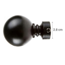 Terminal Bola Acero 28Mm 2U Ng