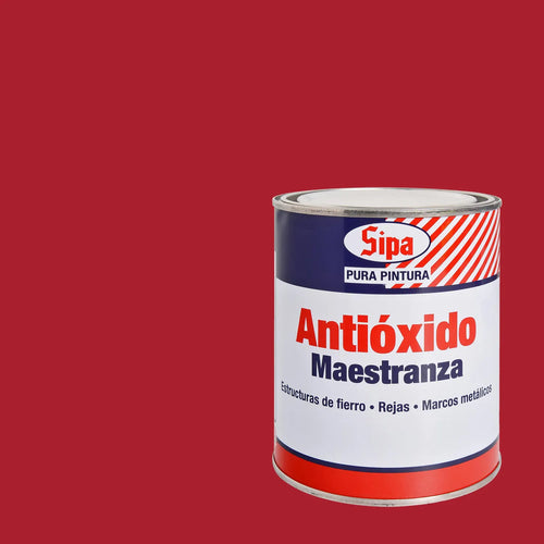 Pintura Antioxido Tarro 0.25 Galon(Es) Mate Rojo