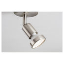 Aplique Bisel 1 Luz Metal Gris