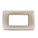 Placa 3 posiciones sin bastidor A83 Dorado - ART DNA
