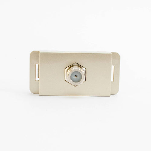 Modulo Coaxial 1 Posicion Dorado - ART DNA