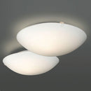 Pack 2 Plafones Metal Blanco