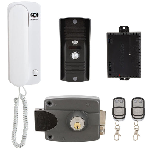 Cerradura Electrica Con Portero Y Control Remoto 3010