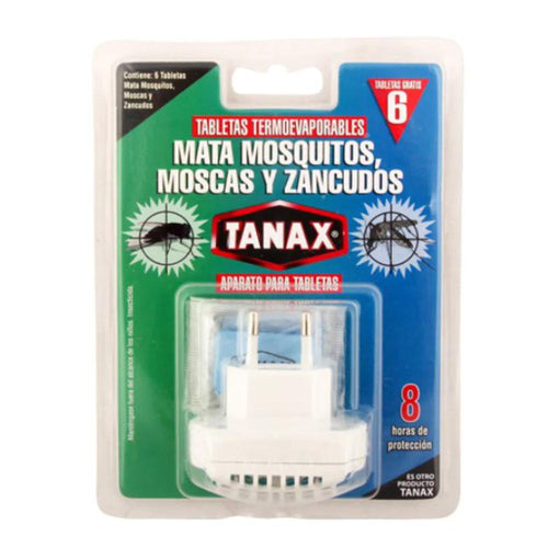 Ahuyenta Zancudos y Mosquitos / Insecticida Aparato + 6 tabletas - Tanax