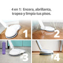 Enceradora pulidora y mopa inalambrica Thor Spin Bot 4X
