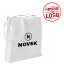 Bolsa Reutilizable Shopping (Blanco, Impresion Un Color)