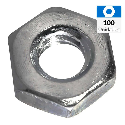 Tuerca Cocina Hexagonal 5/32" 100 Unidades