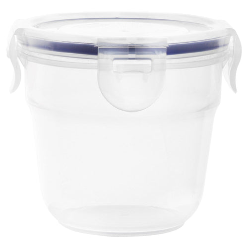 Contenedor De Alimentos Redondo Plastico 350 Ml