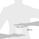 Contenedor De Alimentos Redondo Plastico 350 Ml