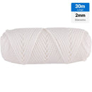 Cuerda Polipropileno Trenzado 2 Mm 30 M Bronce Envejecido