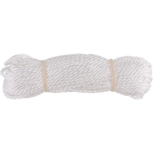 Cuerda Polipropileno Trenzado 4 Mm 30 M Blanco