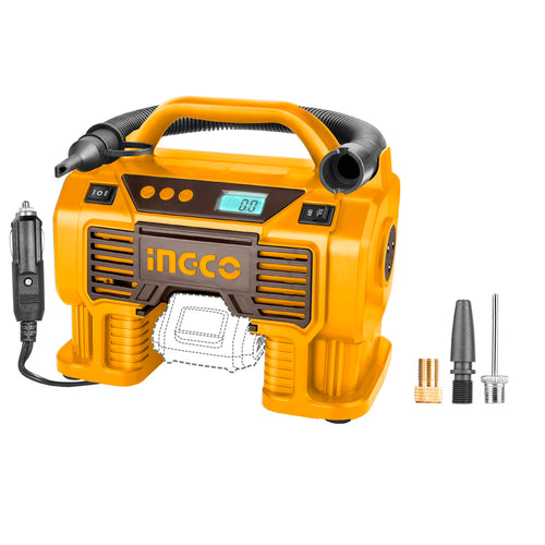 Compresor Para Auto Inalambrico 20V/160Psi Ingco Cacli2002