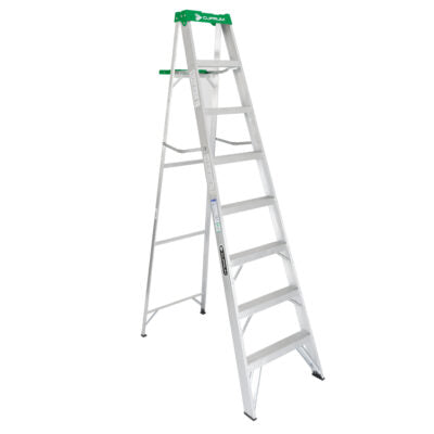 Escalera Aluminio Tijera 8 Peldaños 2.44 M. Cuprum