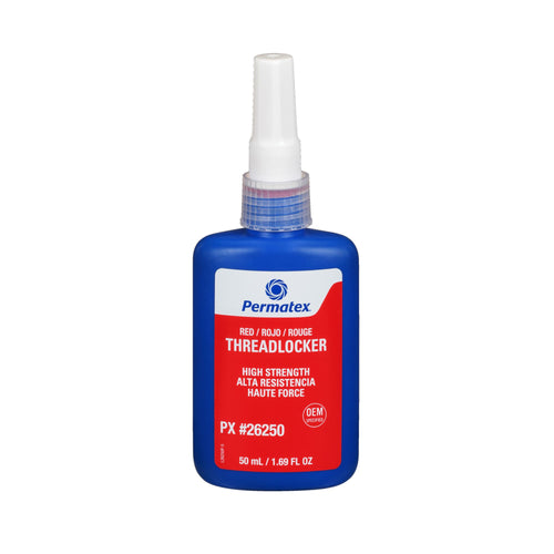 Trabador resistencia permanente 262R 50ml - Permatex