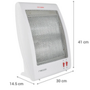 Calefactor Halogeno Radiacion Nsb-80L4 Blanco