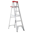 Escalera De Aluminio Tijera 6 Peldaños 150 Kilos Cuprum
