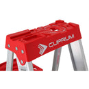 Escalera Aluminio Tijera 4 Peldaños 122 Cm Cuprum
