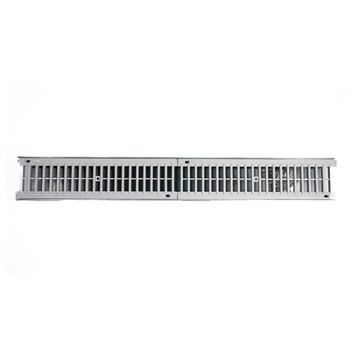 Set Canaleta Peatonal Drenaje Aguas Lluvia 13. 6X100X11. 5 Cm