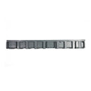 Set Canaleta Peatonal Drenaje Aguas Lluvia 13. 6X100X11. 5 Cm