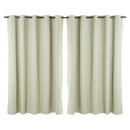 Combo 2 Cortinas Black Out Texturada