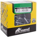 Remache Tipo Pop 4X15 Mm 100 Unidades