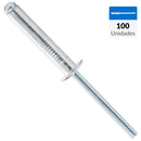 Remache Tipo Pop 4,8X25 Mm 100 Unidades