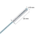 Remache Tipo Pop 4,8X25 Mm 100 Unidades