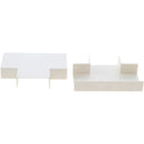 Pack 2 Curva T Pvc 40 X 16 Mm