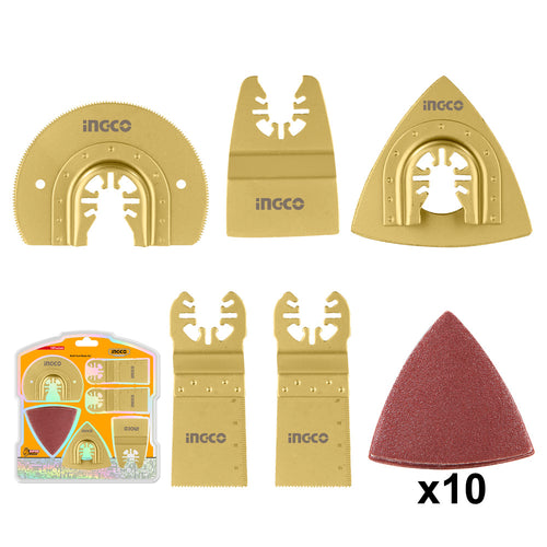 SET ACCESORIOS MULTICORTADORA 15 PCS INGCO AKTMT1502