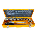 SET DADOS Y CHICHARRA INDUSTRIAL 15 PIEZAS 3/4