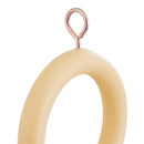 Set De Argollas Para Cortina 19 Mm 10 Unidades Natural
