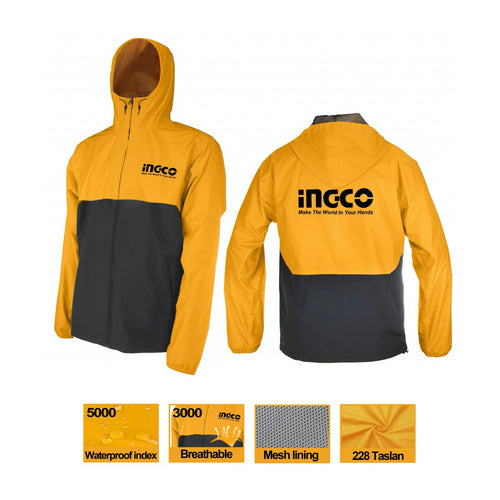 Chaqueta Impermeable Talla Xxl Ingco Hjatl2281.Xxl