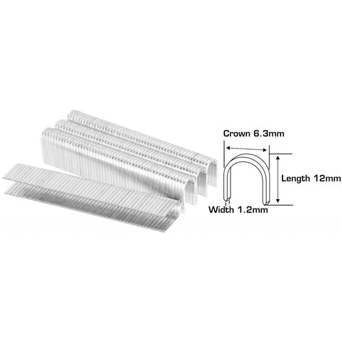 Grapas U Caja 1000 Unidades 10X1.2Mm Ingco Sts0412