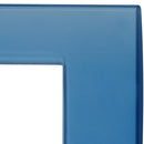 Placa Rectangular 3 Modulos Azul