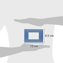 Placa Rectangular 3 Modulos Azul