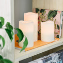 Set 2 Velas Hogar Marfil