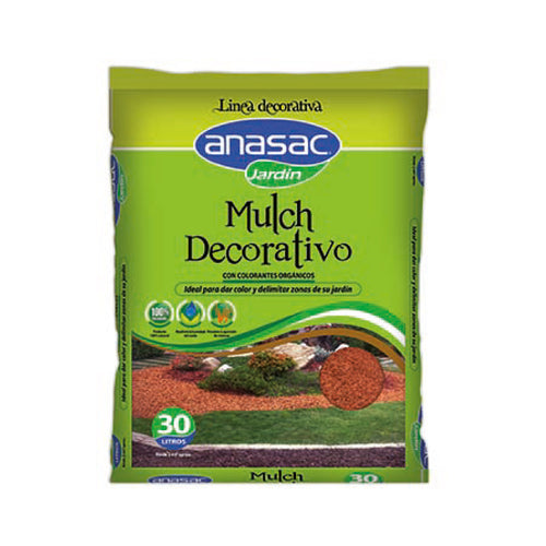 MULCH DECORATIVO 30LTS
